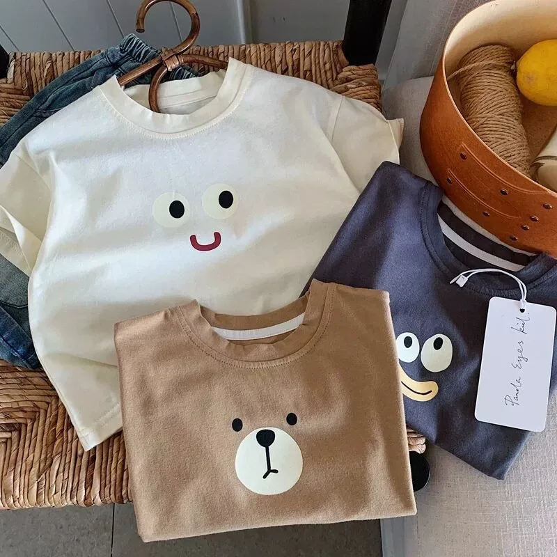 2026 Summer New Children Short Sleeve T Shirts Boys Girls Cartoon Print Tee Toddler Cotton Loose O-neck Tops Kids Clothes
2026 Summer New Children Short Sleeve T Shirts Boys Girls Cartoon Print Tee Toddler Cotton Loose O-neck Tops Kids Clothes