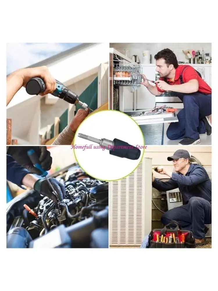 Черный адаптер для перфораторов SDSPlus на SDSMax длиной 8 1/4 дюйма
Черный адаптер для перфораторов SDSPlus на SDSMax длиной 8 1/4 дюйма