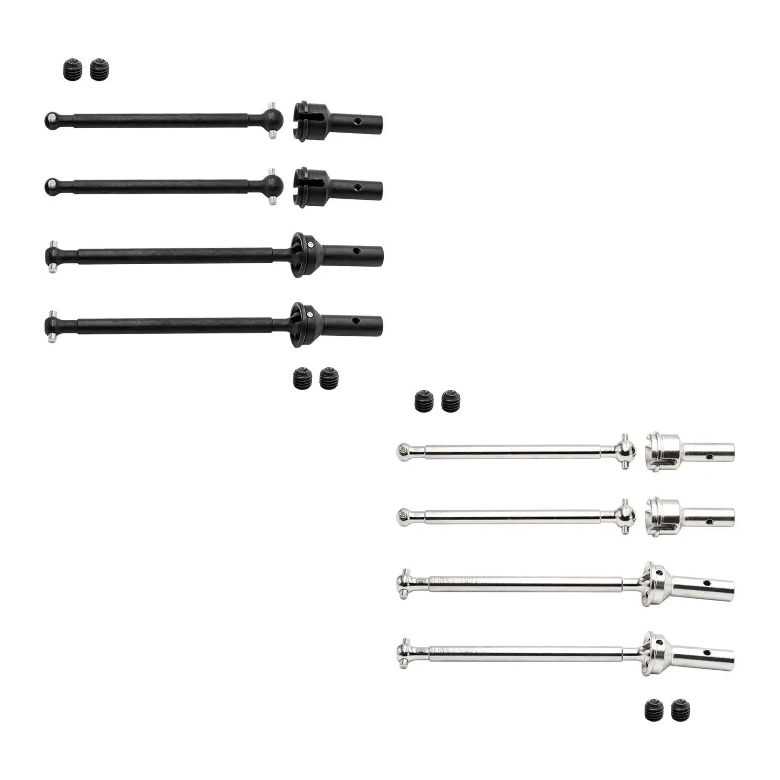 RC Front Rear CVD Shaft, CVD Axles, Professional Sturdy Universal Joint Upgrade RC Car Accessory RC Car Replacement Part,
RC Front Rear CVD Shaft, CVD Axles, Professional Sturdy Universal Joint Upgrade RC Car Accessory RC Car Replacement Part,