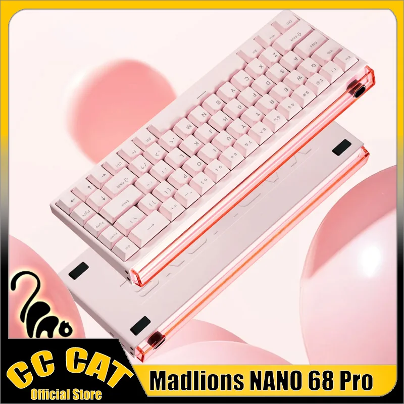 Механическая клавиатура FGG Madlions NANO 68 Pro, магнитный переключатель Jade Pro, 8 КБ, частота возврата киберспорта, низкая задержка, игровая клавиатура на заказ
Механическая клавиатура FGG Madlions NANO 68 Pro, магнитный переключатель Jade Pro, 8 КБ, частота возврата киберспорта, низкая задержка, игровая клавиатура на заказ