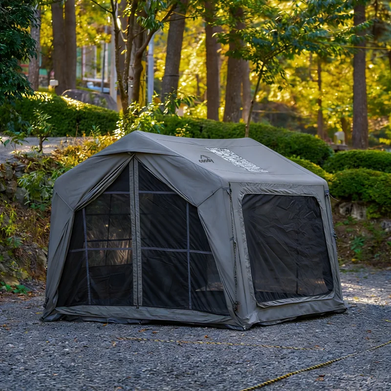 7.0 Air Tent-Gray Four-season Inflatable Camping Tent Quick Setup Waterproof Outdoor Shelter AirATV&UTV
7.0 Air Tent-Gray Four-season Inflatable Camping Tent Quick Setup Waterproof Outdoor Shelter AirATV&UTV