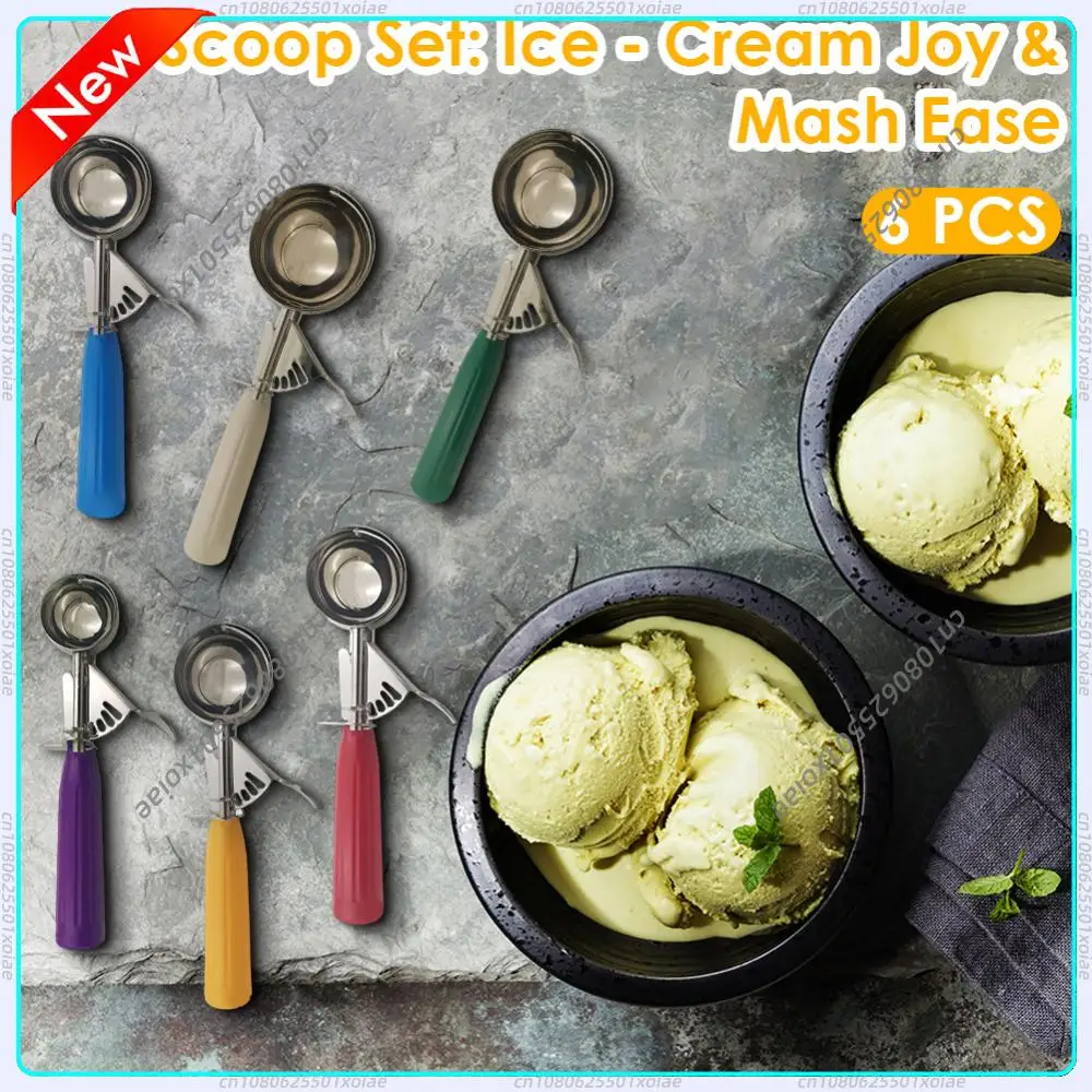 Stainless Steel Ice Cream Ball Scoop Rust-proof Ice Cream Scoop with Trigger Ice Cream Digger for Cookie Ice Cream
Stainless Steel Ice Cream Ball Scoop Rust-proof Ice Cream Scoop with Trigger Ice Cream Digger for Cookie Ice Cream