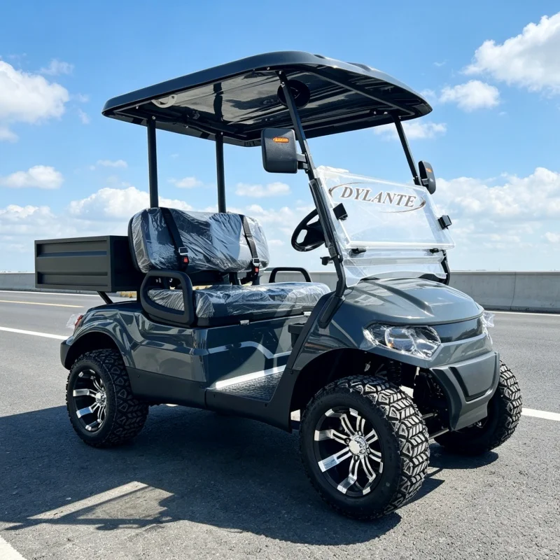 Golf Cart Electric Powered 5KW Electric Truck Street Legal 48V 60V 72V Lithium Powered Hunting 2 Seater Golf Cart
Golf Cart Electric Powered 5KW Electric Truck Street Legal 48V 60V 72V Lithium Powered Hunting 2 Seater Golf Cart