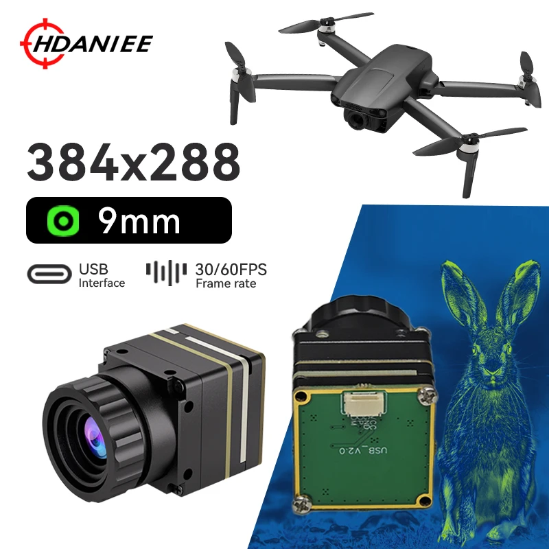 Лидер продаж, мини-термокамера 384*288 с фокусною расстоянием 9,1 мм, USB-модули типа C, инфракрасные модули ночного видения из прочного металла
Лидер продаж, мини-термокамера 384*288 с фокусною расстоянием 9,1 мм, USB-модули типа C, инфракрасные модули ночного видения из прочного металла