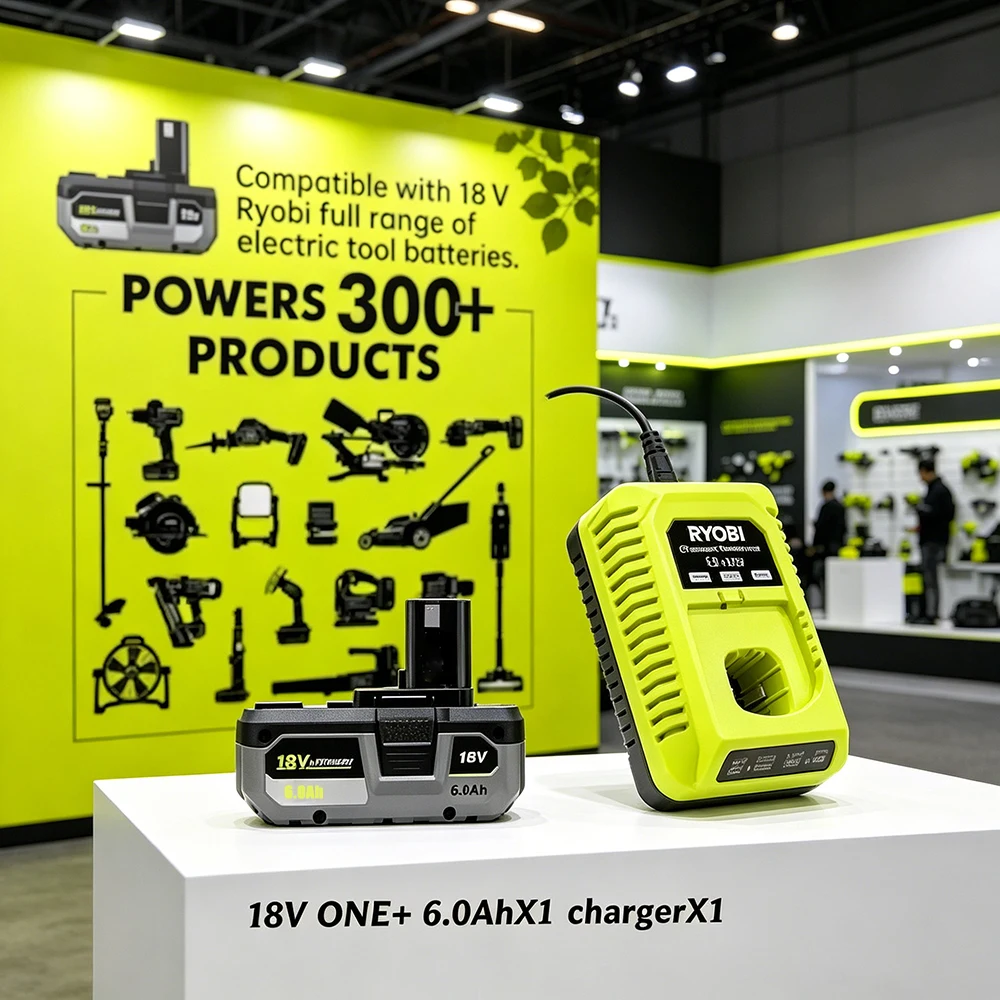 RYOBI 18V 8.0Ah Genuine Rechargeable Battery, High Capacity Stable Performance No Memory Effect Compatible P104 P107 P108 P109
RYOBI 18V 8.0Ah Genuine Rechargeable Battery, High Capacity Stable Performance No Memory Effect Compatible P104 P107 P108 P109