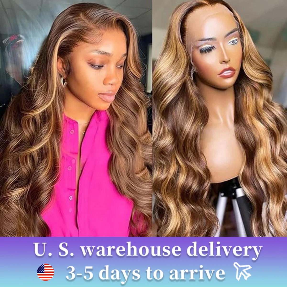 Body Wave Lace Front Wigs for Black Women 13X4 Long HD Transparent Lace Front Wigs with Pre Plucked Natrural Hairline and Baby
Body Wave Lace Front Wigs for Black Women 13X4 Long HD Transparent Lace Front Wigs with Pre Plucked Natrural Hairline and Baby