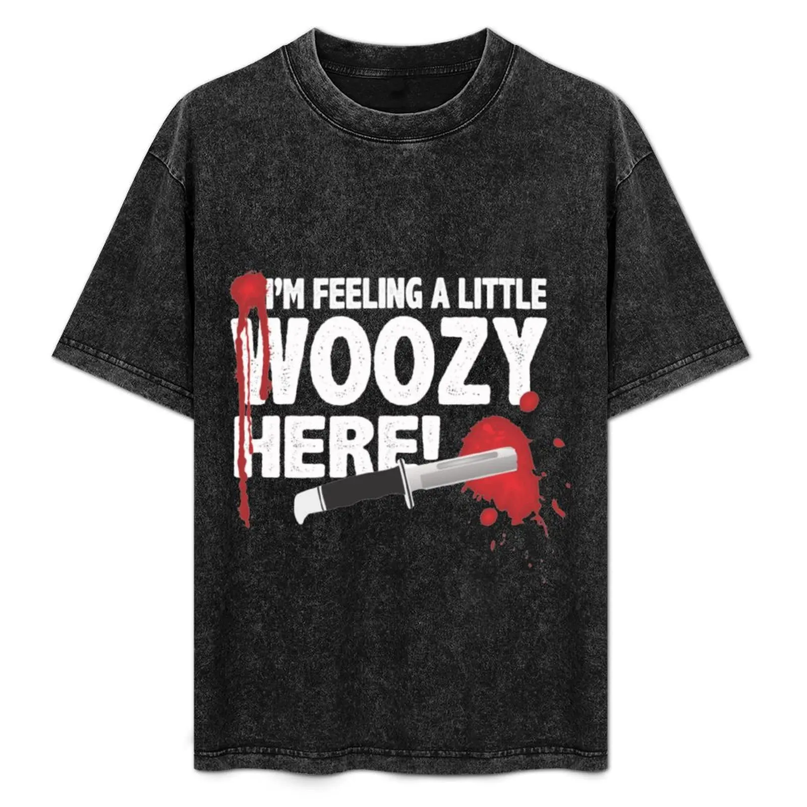 I'm feeling a little woozy here T-Shirt Breathable Basic Cotton T-Shirt
I'm feeling a little woozy here T-Shirt Breathable Basic Cotton T-Shirt