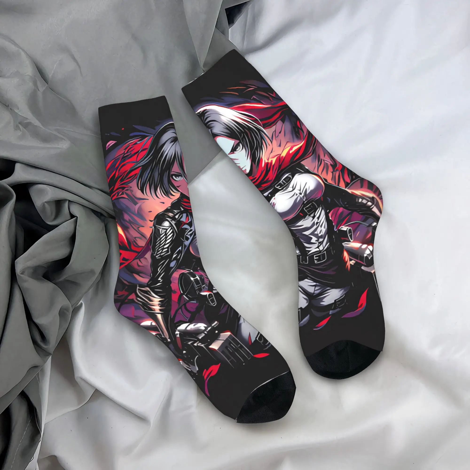 Erens Mikasas &Titans Stockings Pattern Retro Socks Winter Non-Slip Socks Men Running Breathable Socks
Erens Mikasas &Titans Stockings Pattern Retro Socks Winter Non-Slip Socks Men Running Breathable Socks
