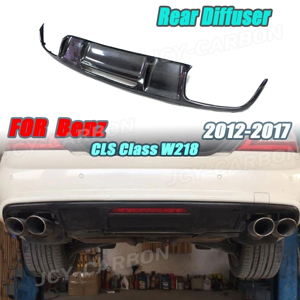 Rear Bumper Lip Diffuser Bodykits For Mercedes Benz CLS Class W218 CLS300 350 CLS63 AMG Sport 2012-2017 Carbon Fiber
Rear Bumper Lip Diffuser Bodykits For Mercedes Benz CLS Class W218 CLS300 350 CLS63 AMG Sport 2012-2017 Carbon Fiber