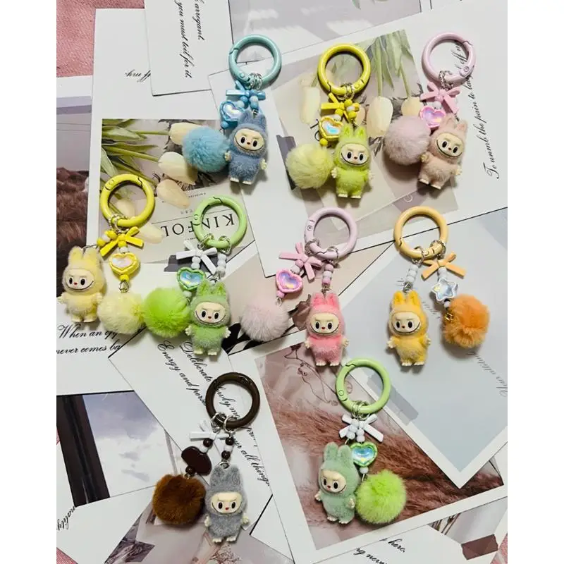 New Mini Labubu Keychain Cartoon Cute Three-dimensional Doll Backpacks Decoration Pendant Car Key Chain Women and Men Gifts
New Mini Labubu Keychain Cartoon Cute Three-dimensional Doll Backpacks Decoration Pendant Car Key Chain Women and Men Gifts