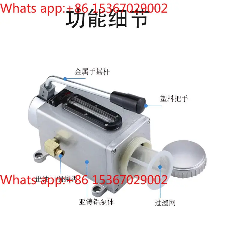 Y-8 Hand Pump Punch Lathe Milling Machine Manual Lubrication Hand Pressure Type Refueling Pump
Y-8 Hand Pump Punch Lathe Milling Machine Manual Lubrication Hand Pressure Type Refueling Pump