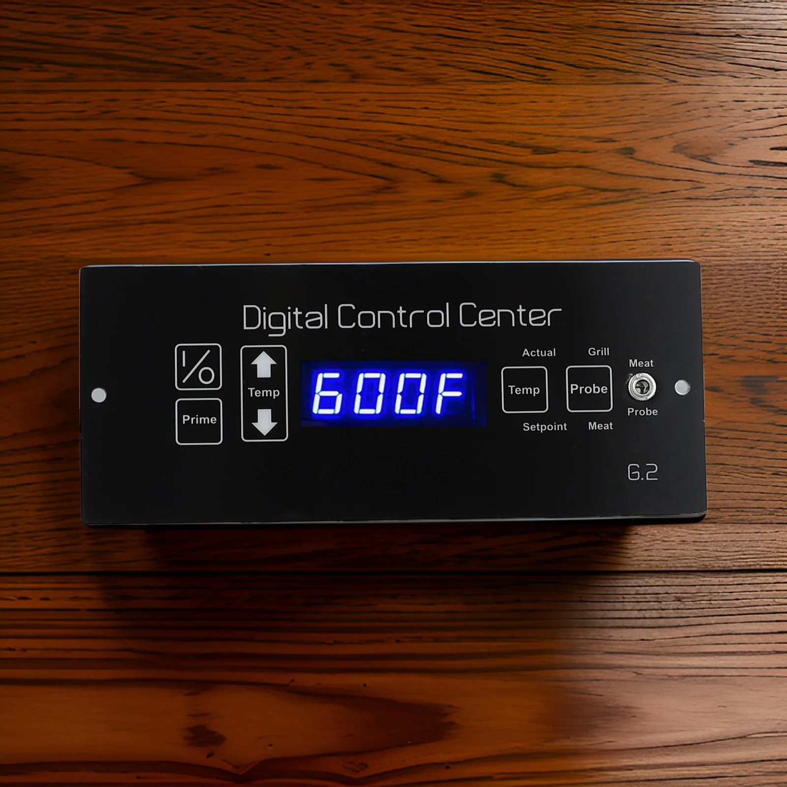 Grill Management Control Board for Louisiana Grills Featuring Digital Thermostat and Food Temperature Tracking
Grill Management Control Board for Louisiana Grills Featuring Digital Thermostat and Food Temperature Tracking