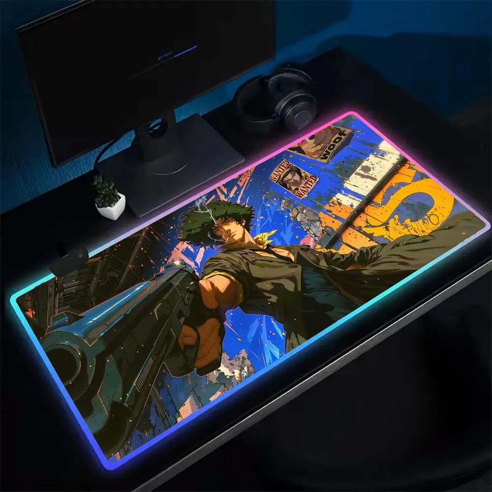 Cowboy Bebop Mouse Pad Anime Gaming Mouse Pad LED Table Pads Backlit Rubber Desktop XXL RGB Desk Mats
Cowboy Bebop Mouse Pad Anime Gaming Mouse Pad LED Table Pads Backlit Rubber Desktop XXL RGB Desk Mats
