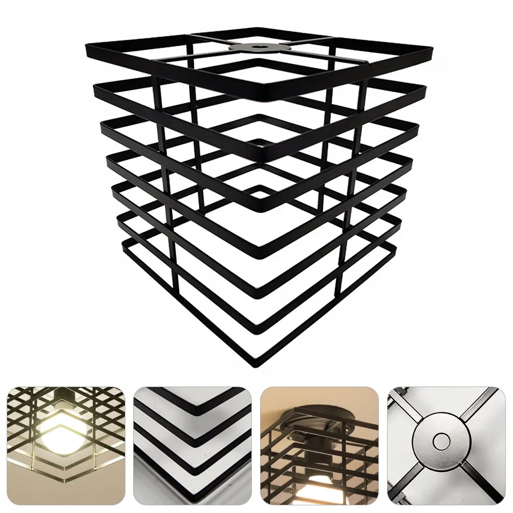 Sturdy Iron Chandelier Lamp Cover Hanging Light Shade with Creative Retro Design for American Style Interiors Lampshade Frame
Sturdy Iron Chandelier Lamp Cover Hanging Light Shade with Creative Retro Design for American Style Interiors Lampshade Frame