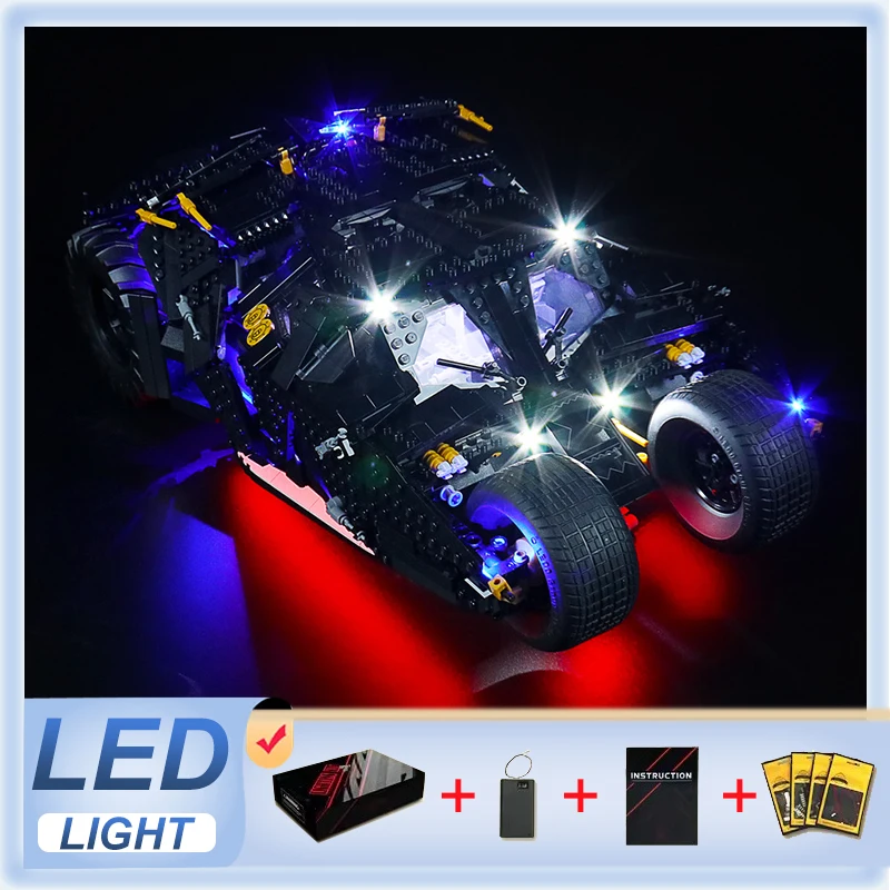 Комплект светодиодных фонарей «сделай сам» для стакана Бэтмобиля LEGO 76240 (только светодиодный светильник, без модели блоков)
Комплект светодиодных фонарей «сделай сам» для стакана Бэтмобиля LEGO 76240 (только светодиодный светильник, без модели блоков)