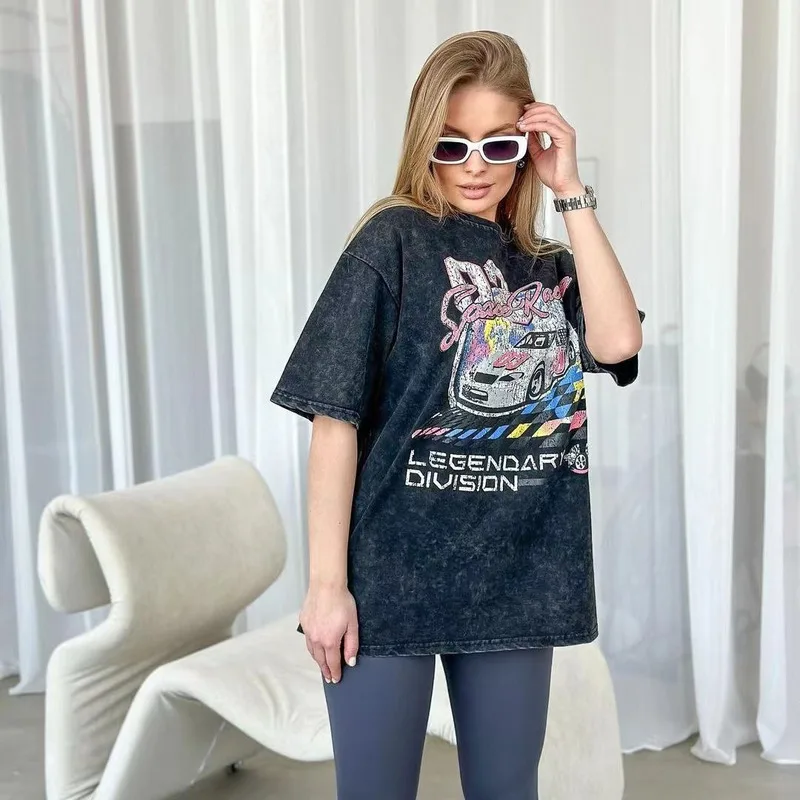 ARTIE | Printed Ins Cotton Short Sleeved T-shirt Women Wash Old High Street Personality Temperament Thin Best Friends T Shirt
ARTIE | Printed Ins Cotton Short Sleeved T-shirt Women Wash Old High Street Personality Temperament Thin Best Friends T Shirt