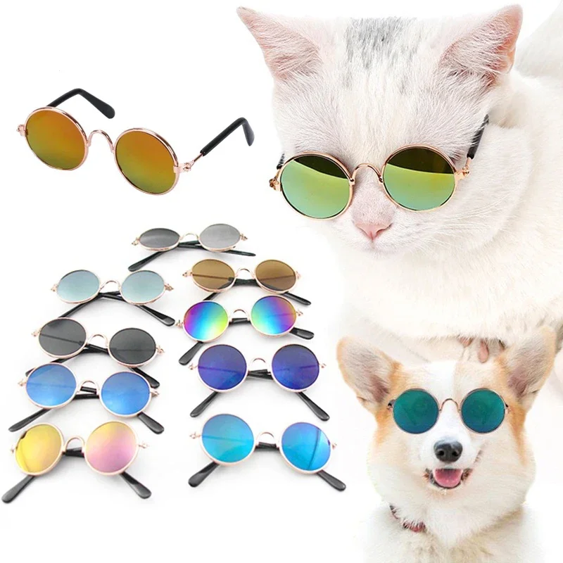 Pet Cool Cute Sunglasses Funny Puppy Kitten Colorful Eyewear for Small Large Dogs Glasses Cat Metal Sunglasses Pet Accessories
Pet Cool Cute Sunglasses Funny Puppy Kitten Colorful Eyewear for Small Large Dogs Glasses Cat Metal Sunglasses Pet Accessories