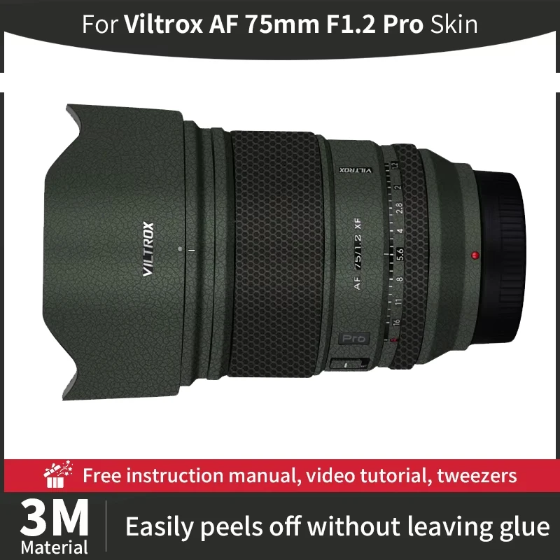 Для Viltrox AF 75 мм F1.2 Pro кожух объектива камеры Viltrox 75 мм кожа против царапин наклейка на объектив камеры защитная пленка
Для Viltrox AF 75 мм F1.2 Pro кожух объектива камеры Viltrox 75 мм кожа против царапин наклейка на объектив камеры защитная пленка