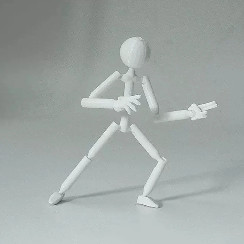 Multi-Jointed Multi Joint Stickman Toy Movable Model Doll 3D Printed Mannequin 3D Printing Novelty Stickman Assembled Robot
Multi-Jointed Multi Joint Stickman Toy Movable Model Doll 3D Printed Mannequin 3D Printing Novelty Stickman Assembled Robot