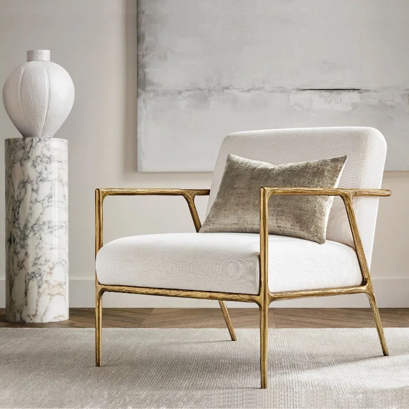 Retro living room sofa chair villa hotel model room single leisure chair
Retro living room sofa chair villa hotel model room single leisure chair