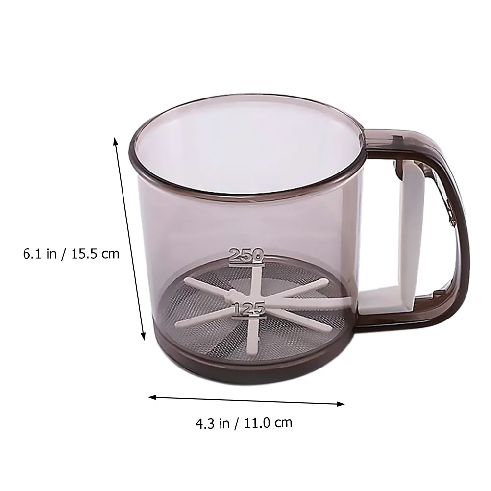 Premium Flour Sifter Mesh Stainless Steel Portable Handheld Baking Powder Sieve Home Use Cake Sifting Strainer For Sugar
Premium Flour Sifter Mesh Stainless Steel Portable Handheld Baking Powder Sieve Home Use Cake Sifting Strainer For Sugar