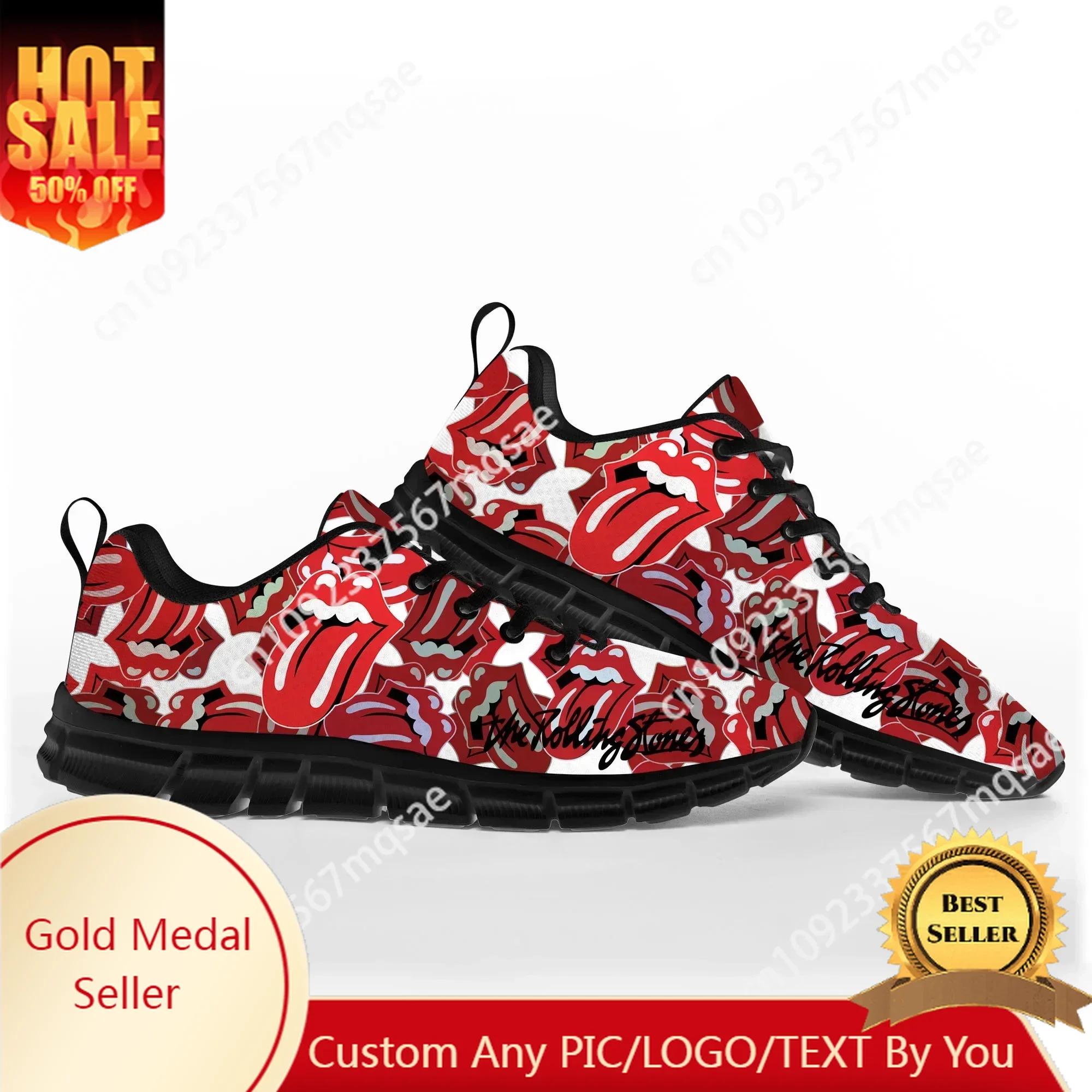 Rock Band The Roll Stone Sports Shoes Mens Womens Teenager Sneakers Custom High Quality Couple Black Casual Shoe
Rock Band The Roll Stone Sports Shoes Mens Womens Teenager Sneakers Custom High Quality Couple Black Casual Shoe