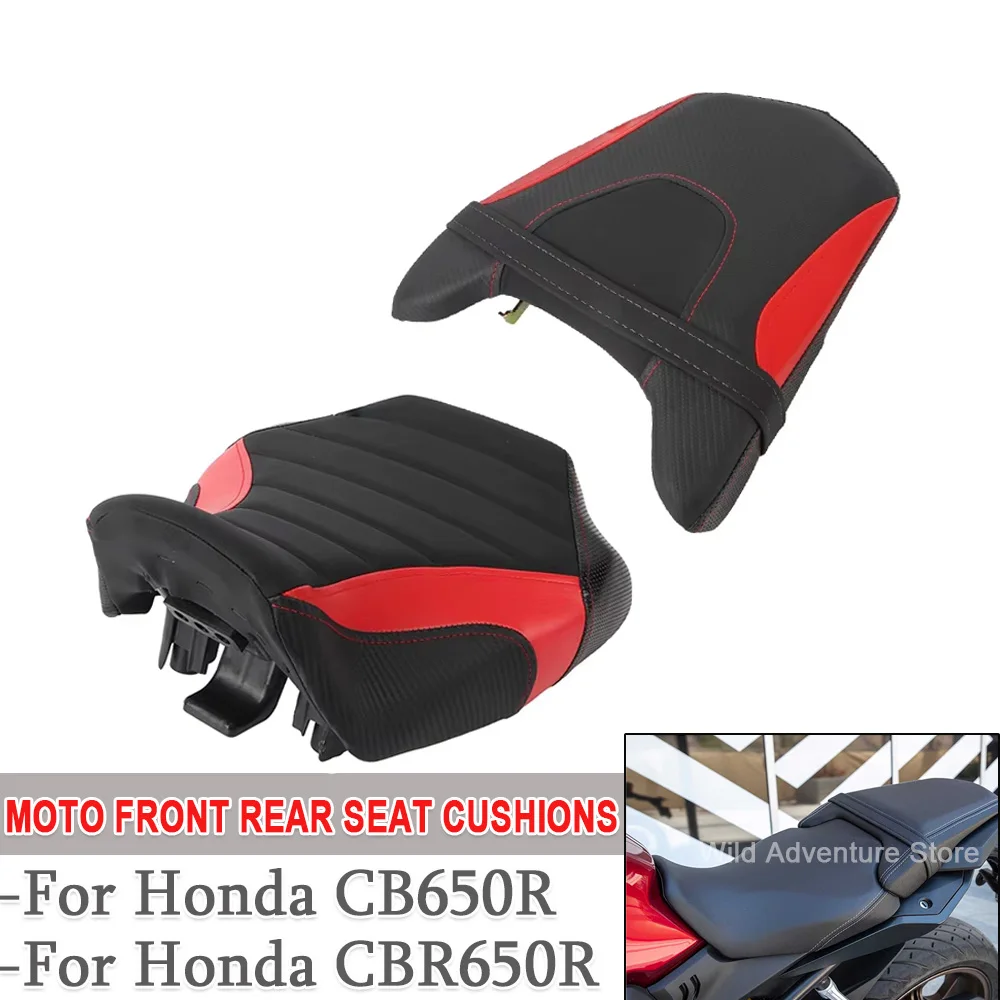 Motorcycle Front Rear Seat Cover For Honda CB650R CBR650R CB CBR 650R 650 R 2019-2022 2023 Cushions Passenger Seat Cushion Pad
Motorcycle Front Rear Seat Cover For Honda CB650R CBR650R CB CBR 650R 650 R 2019-2022 2023 Cushions Passenger Seat Cushion Pad