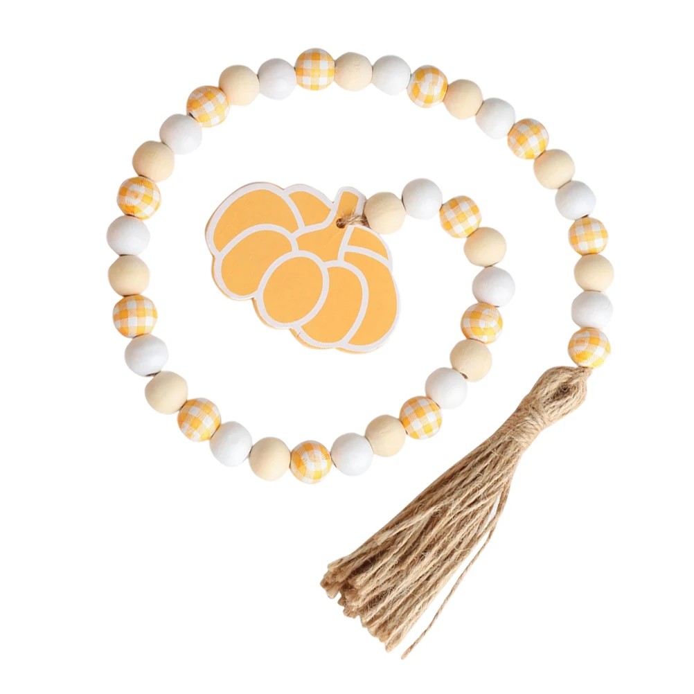 Wooden Bead Garland Tassel Pendant Halloween Thanksgiving Hanging Decor Rustic Home Adornment Wall Door Knob Fireplace Window
Wooden Bead Garland Tassel Pendant Halloween Thanksgiving Hanging Decor Rustic Home Adornment Wall Door Knob Fireplace Window