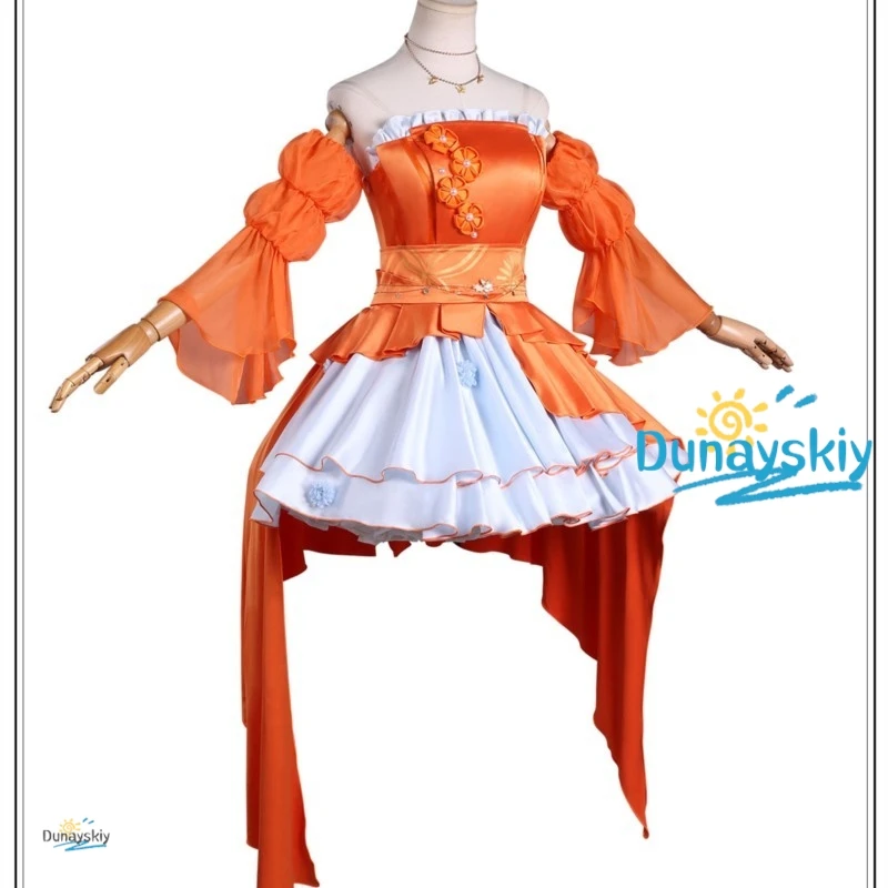 Genshin Impact Yoimiya Cosplay Costume Bright Night Banquet Orange Goldfish Dress Lolita Style Outfit Halloween Roleplay Party
Genshin Impact Yoimiya Cosplay Costume Bright Night Banquet Orange Goldfish Dress Lolita Style Outfit Halloween Roleplay Party