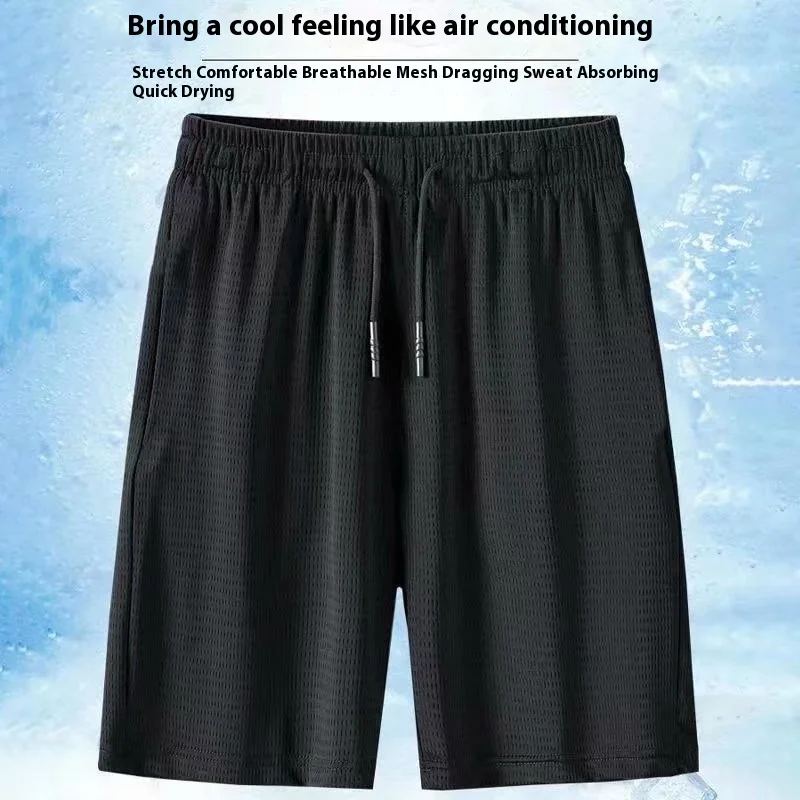 Summer Man Shorts Thin Quick Drying Ice Silk Casual Short Pant Comfortable Outdoor Five Point Sport Loose Beach Pants Big Shorts
Summer Man Shorts Thin Quick Drying Ice Silk Casual Short Pant Comfortable Outdoor Five Point Sport Loose Beach Pants Big Shorts