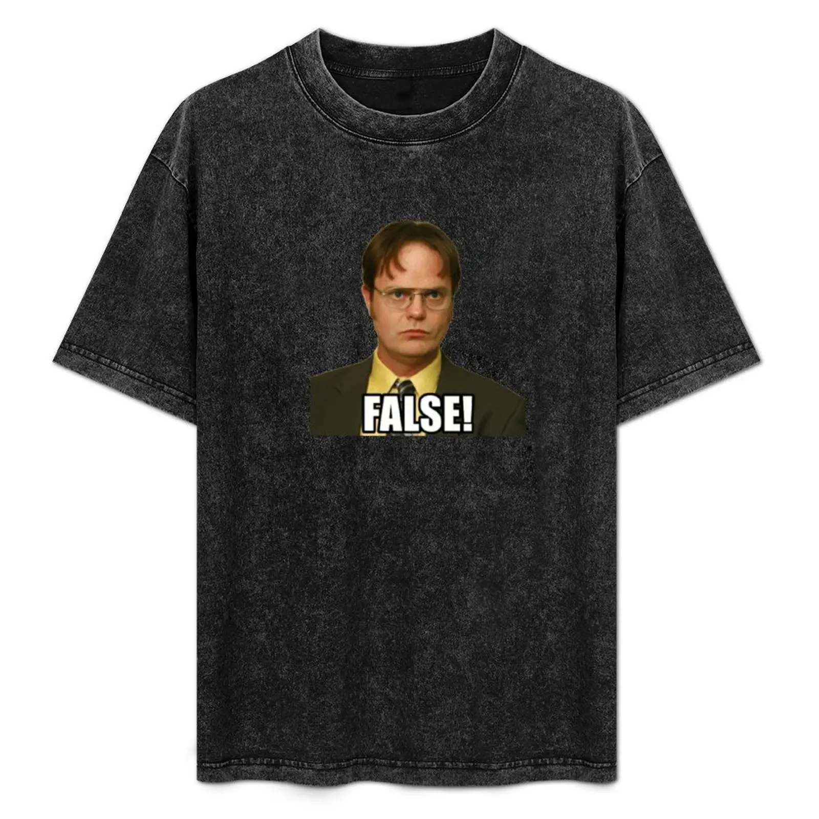 False Dwight - The Office T-Shirt Work Daily Short Sleeve Top
False Dwight - The Office T-Shirt Work Daily Short Sleeve Top