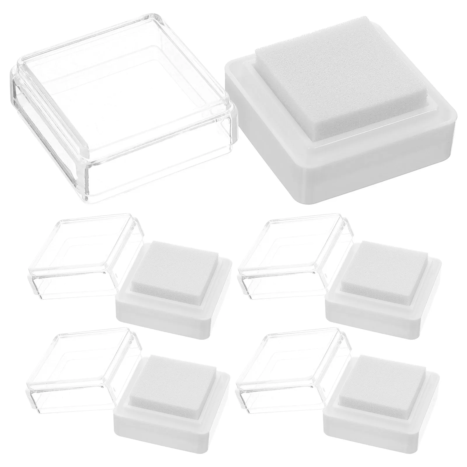5pcs Blank Ink Pad Empty Fingerprint Craft Pads for Stamping Diy Unilateral High Density Sponge Office Washable Stamp
5pcs Blank Ink Pad Empty Fingerprint Craft Pads for Stamping Diy Unilateral High Density Sponge Office Washable Stamp