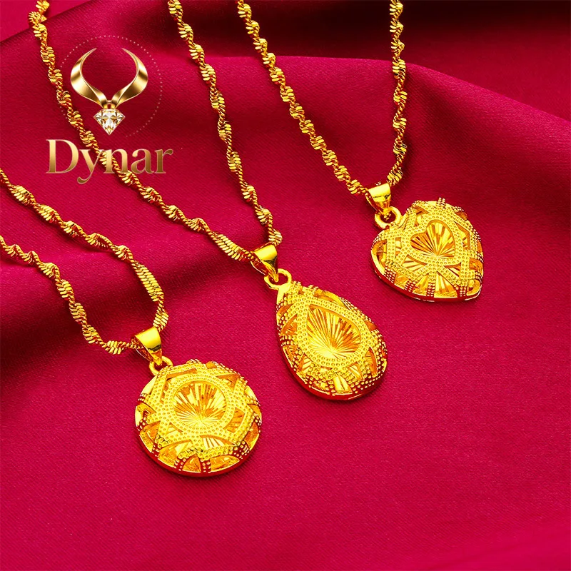 Dynar Jewelry 24K Gold Heart-Shaped Ripple Necklace AU999 Pure Gold 3D heart with undulating patterns, sparkling chain, vibran
Dynar Jewelry 24K Gold Heart-Shaped Ripple Necklace AU999 Pure Gold 3D heart with undulating patterns, sparkling chain, vibran
