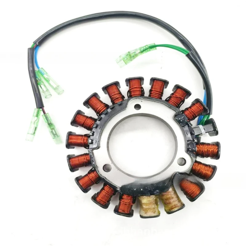 6AH-85510-00 Power generation coil suit for Yamaha outboard motor 4 9.9/13
6AH-85510-00 Power generation coil suit for Yamaha outboard motor 4 9.9/13