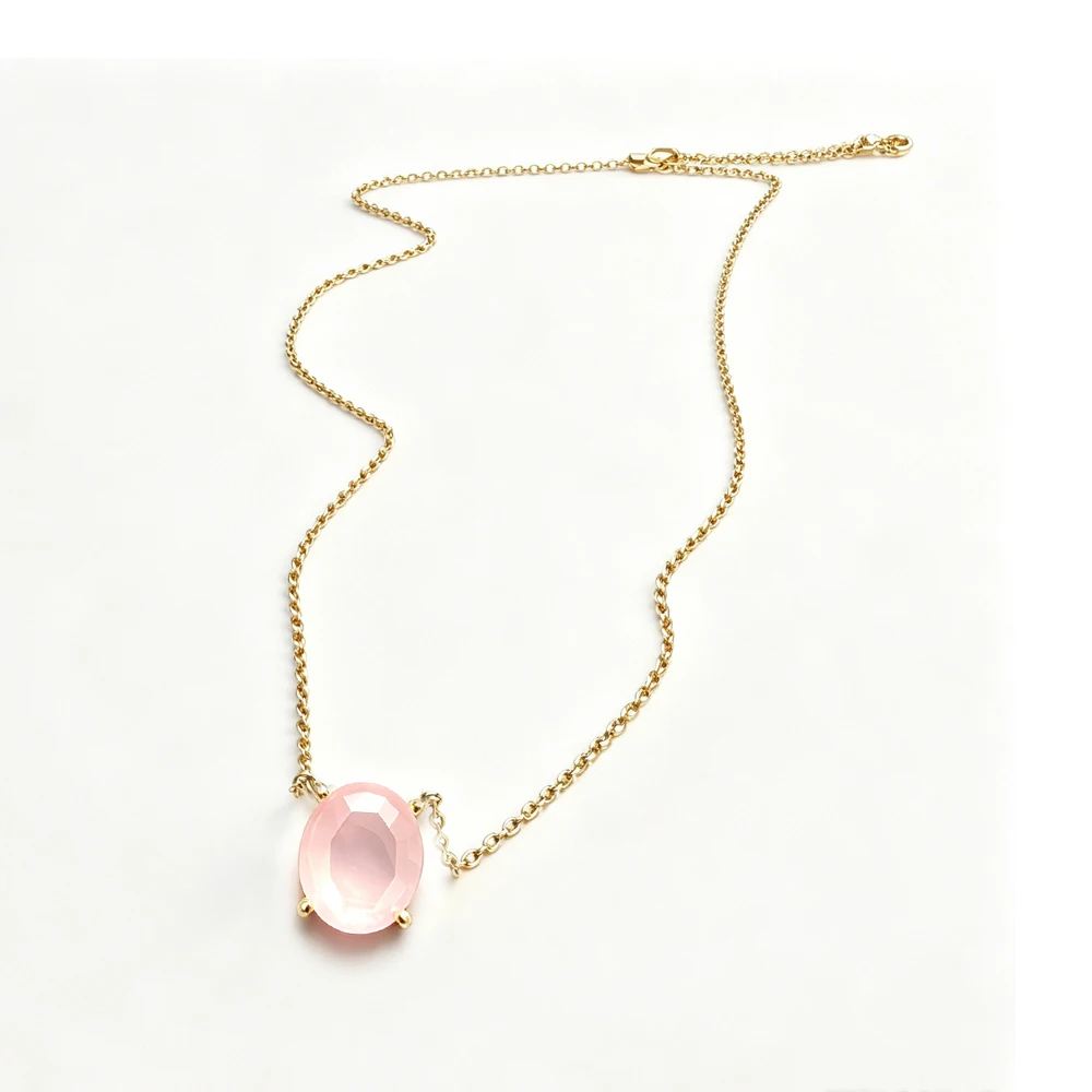 Elgant Natural Rose Quartz Pendant 925 Sterling Silver Gemstone 8*10mm Yellow Gold Fine Jewelry for Women Engagment Party Gift
Elgant Natural Rose Quartz Pendant 925 Sterling Silver Gemstone 8*10mm Yellow Gold Fine Jewelry for Women Engagment Party Gift