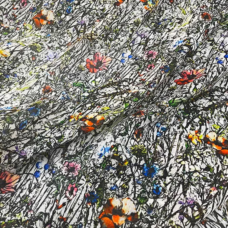 Тонкая хлопчатобумажная ткань с принтом травы и цветов для женского платья/блузы Telas Para Costura Tissus, ткань «сделай сам», швейный материал
Тонкая хлопчатобумажная ткань с принтом травы и цветов для женского платья/блузы Telas Para Costura Tissus, ткань «сделай сам», швейный материал