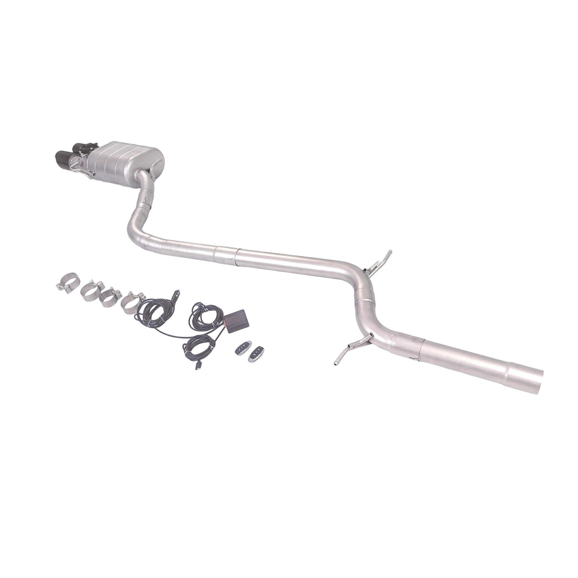 GFC exhaust/for 2009 Audi A4 A51.8T 2.0T B8 catback stainless steel performance valve 89 single side double tip exhaust pipe 
GFC exhaust/for 2009 Audi A4 A51.8T 2.0T B8 catback stainless steel performance valve 89 single side double tip exhaust pipe