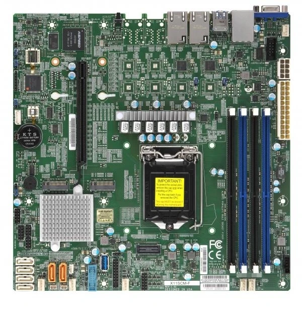 Фонарь для материнской платы Supermicro MicroATX LGA1151 8-го/9-го поколения, процессор Core i3 Xeon X11SCM-F/2200, двойная ЛВС
Фонарь для материнской платы Supermicro MicroATX LGA1151 8-го/9-го поколения, процессор Core i3 Xeon X11SCM-F/2200, двойная ЛВС
