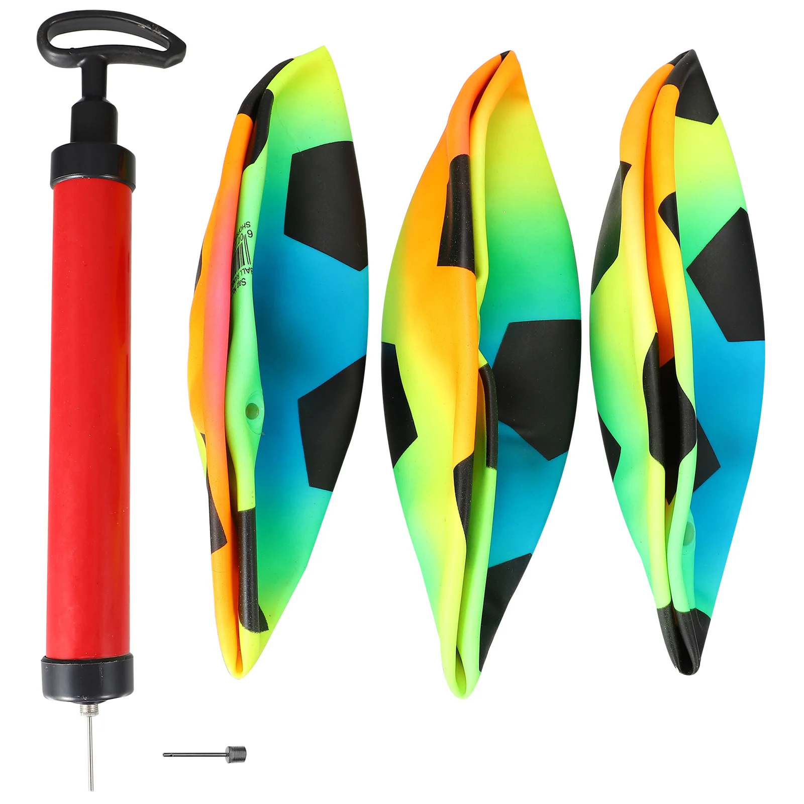 PVC Explosion-proof Rainbow Ball Inflatable Toys Soft Small for Kids Beach Soccer Volleyball Games Playgrounds Backyards Schools
PVC Explosion-proof Rainbow Ball Inflatable Toys Soft Small for Kids Beach Soccer Volleyball Games Playgrounds Backyards Schools