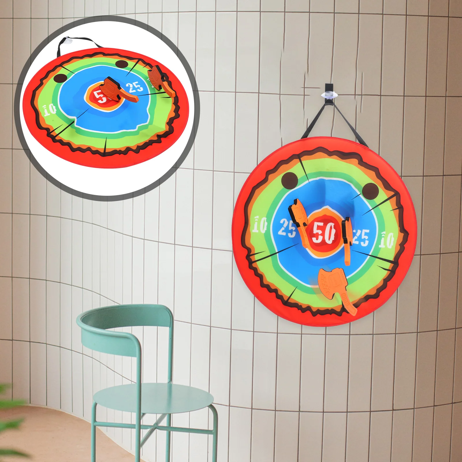 Flying Axe Target Disk Toy Children Toys Bounce Parent-children Kids Throw Non-woven Fabric Toddler Baby
Flying Axe Target Disk Toy Children Toys Bounce Parent-children Kids Throw Non-woven Fabric Toddler Baby