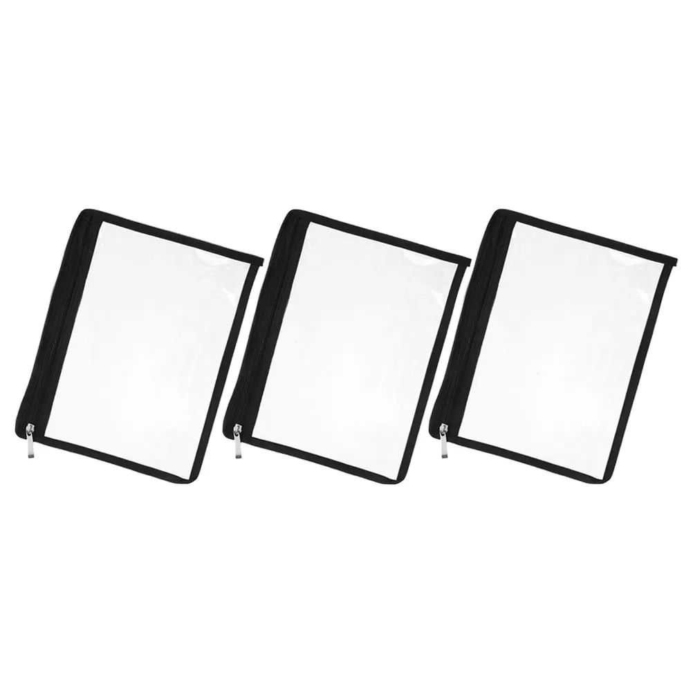 3 шт., прозрачная сумка-карандаш из ПВХ, сумка на молнии, органайзер для документов, небольшой дорожный футляр для хранения, школьный офисный чехол
3 шт., прозрачная сумка-карандаш из ПВХ, сумка на молнии, органайзер для документов, небольшой дорожный футляр для хранения, школьный офисный чехол