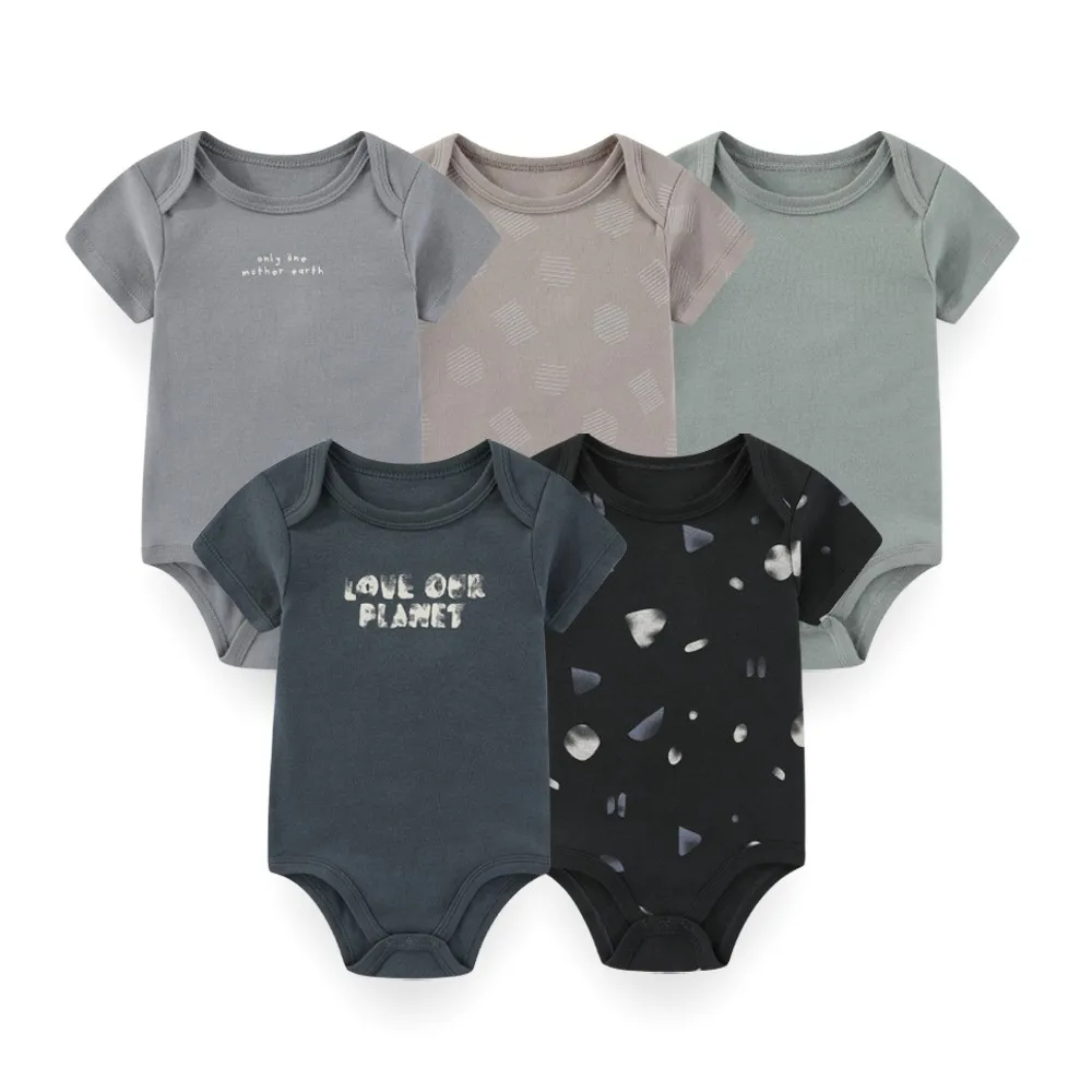 Kiddiezoom 5 Pcs Summer Fashion Newborn Cartoon Short Sleeve Baby Boy Girl Bodysuits Soft 100%Cotton Infant Onesies
Kiddiezoom 5 Pcs Summer Fashion Newborn Cartoon Short Sleeve Baby Boy Girl Bodysuits Soft 100%Cotton Infant Onesies