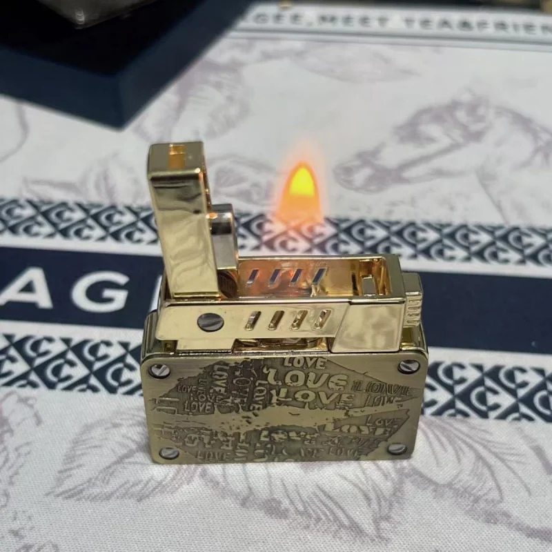 High-End Personalized LighterCatapult Fire Starter, Metal Material, , For Male Smokers Unusual Gifts (Without Fuel)
High-End Personalized LighterCatapult Fire Starter, Metal Material, , For Male Smokers Unusual Gifts (Without Fuel) 