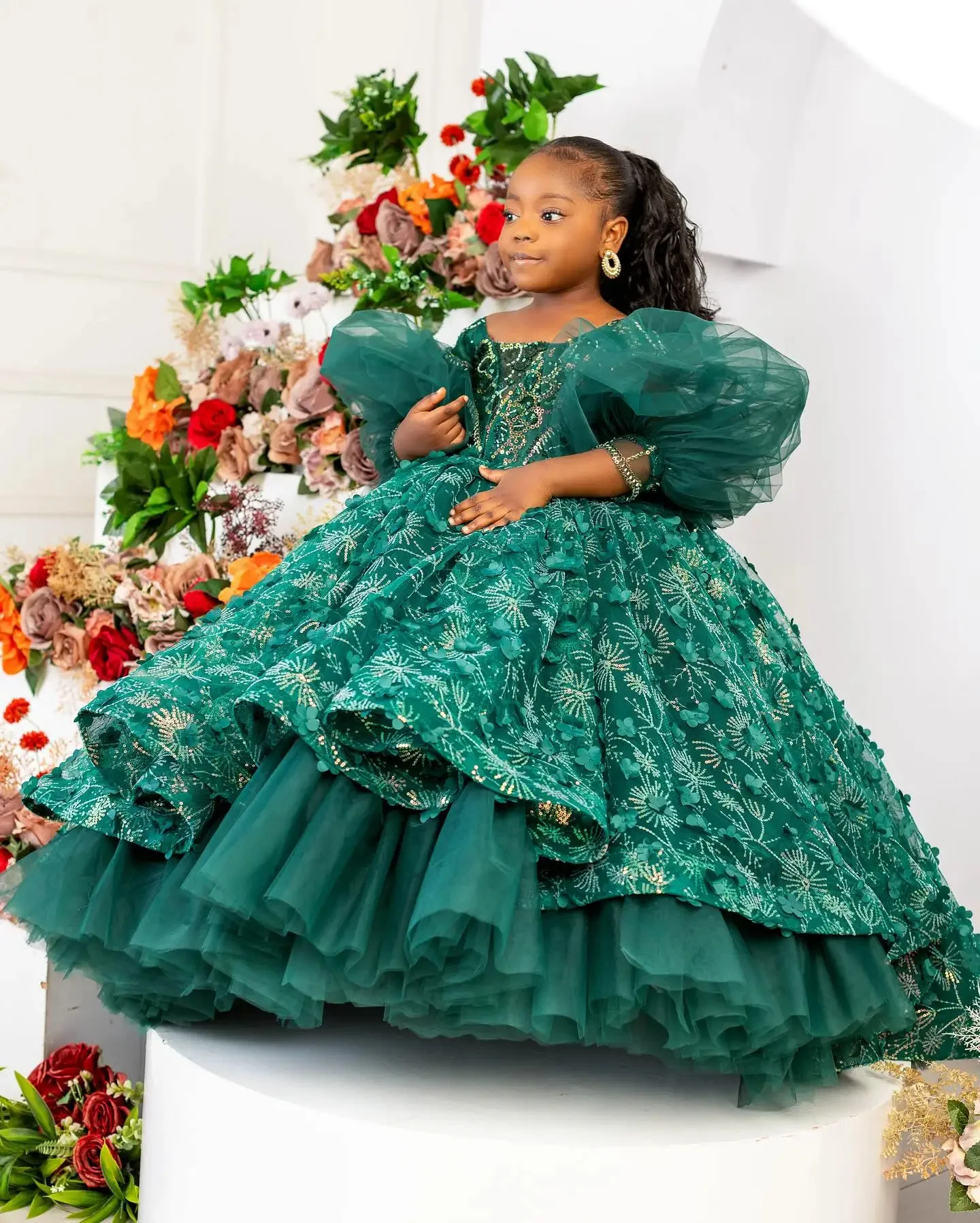 Luxury Flower Girl Dress For Wedding Sequined Beading Floor Lenght Kids Birthday Party First Communion Ball Gowns Custom
Luxury Flower Girl Dress For Wedding Sequined Beading Floor Lenght Kids Birthday Party First Communion Ball Gowns Custom