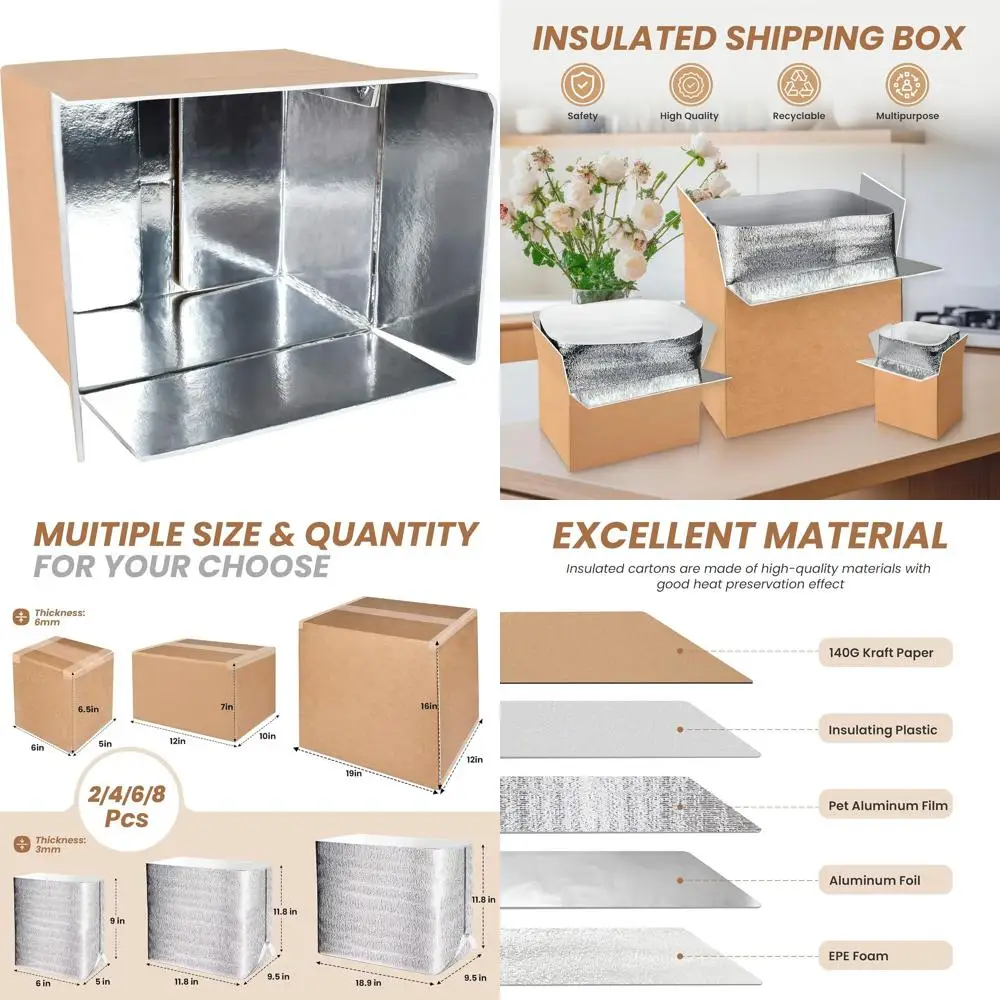 Изолированные транспортировочные коробки с маслостойким покрытием, многоразовые, из пенополистирола, 12x10x7 дюймов
Изолированные транспортировочные коробки с маслостойким покрытием, многоразовые, из пенополистирола, 12x10x7 дюймов