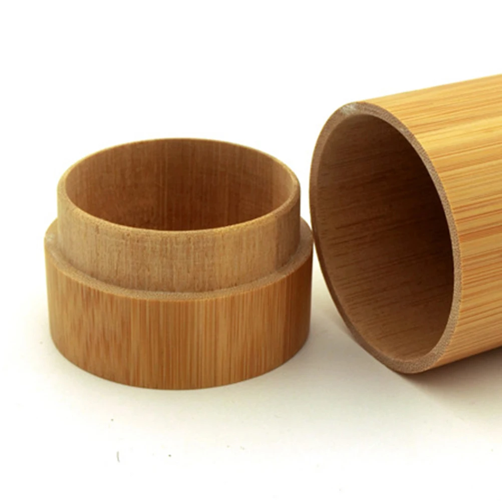 Bamboo Glasses Box Handmade Eyeglasses Bag Case Sunglasses Protector Wooden Pouch Premium Material Cylinder Design
Bamboo Glasses Box Handmade Eyeglasses Bag Case Sunglasses Protector Wooden Pouch Premium Material Cylinder Design