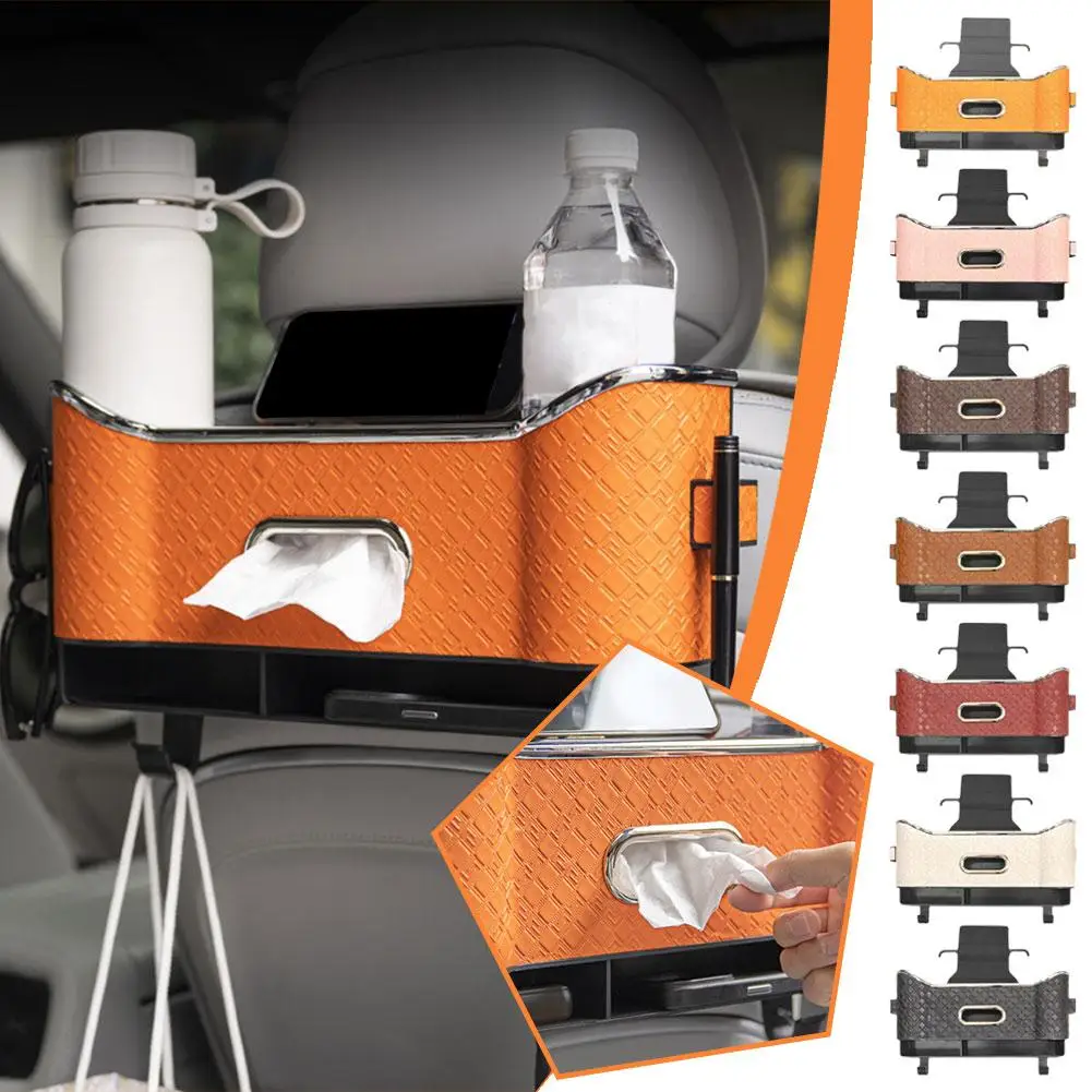Car Back Organizer Multifunction Pu Interior Storage Car Tissue Hanging Holder Interior Accessories Water Cup Back S5f3
Car Back Organizer Multifunction Pu Interior Storage Car Tissue Hanging Holder Interior Accessories Water Cup Back S5f3