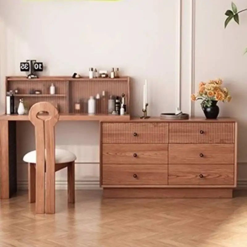 Туалетный столик Natural Essentials Decor с выдвижными ящиками, большой деревянный туалетный столик для спальни, роскошный современный туалетный столик для макияжа, комод для спальни
Туалетный столик Natural Essentials Decor с выдвижными ящиками, большой деревянный туалетный столик для спальни, роскошный современный туалетный столик для макияжа, комод для спальни