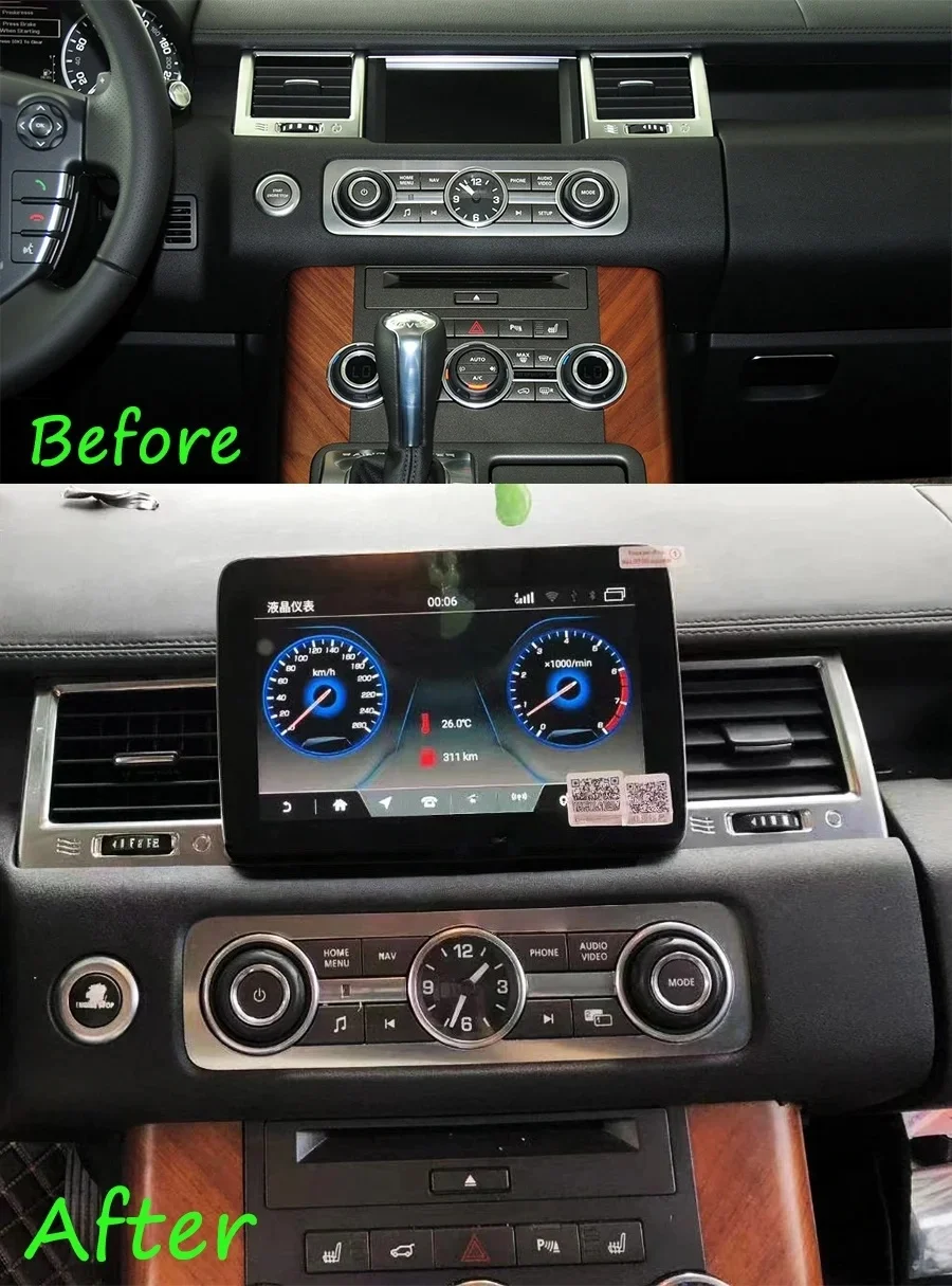 Автомобильный радиоприемник с GPS-навигацией для Land Rover Range Sport 2010-2012 Android 13 ЖК-дисплей 8,4 дюйма, мультимедийный плеер, головное устройство CarPlay
Автомобильный радиоприемник с GPS-навигацией для Land Rover Range Sport 2010-2012 Android 13 ЖК-дисплей 8,4 дюйма, мультимедийный плеер, головное устройство CarPlay