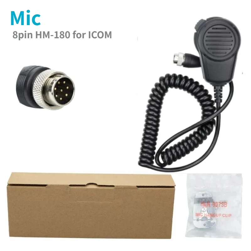 HM-180 8pin Mic Replace EM-48/HS-50/EM101 Microphone Speaker for ICOM IC-M700 IC-M710 IC-M700 PRO IC-M600 Walkie-talkie Radio
HM-180 8pin Mic Replace EM-48/HS-50/EM101 Microphone Speaker for ICOM IC-M700 IC-M710 IC-M700 PRO IC-M600 Walkie-talkie Radio
